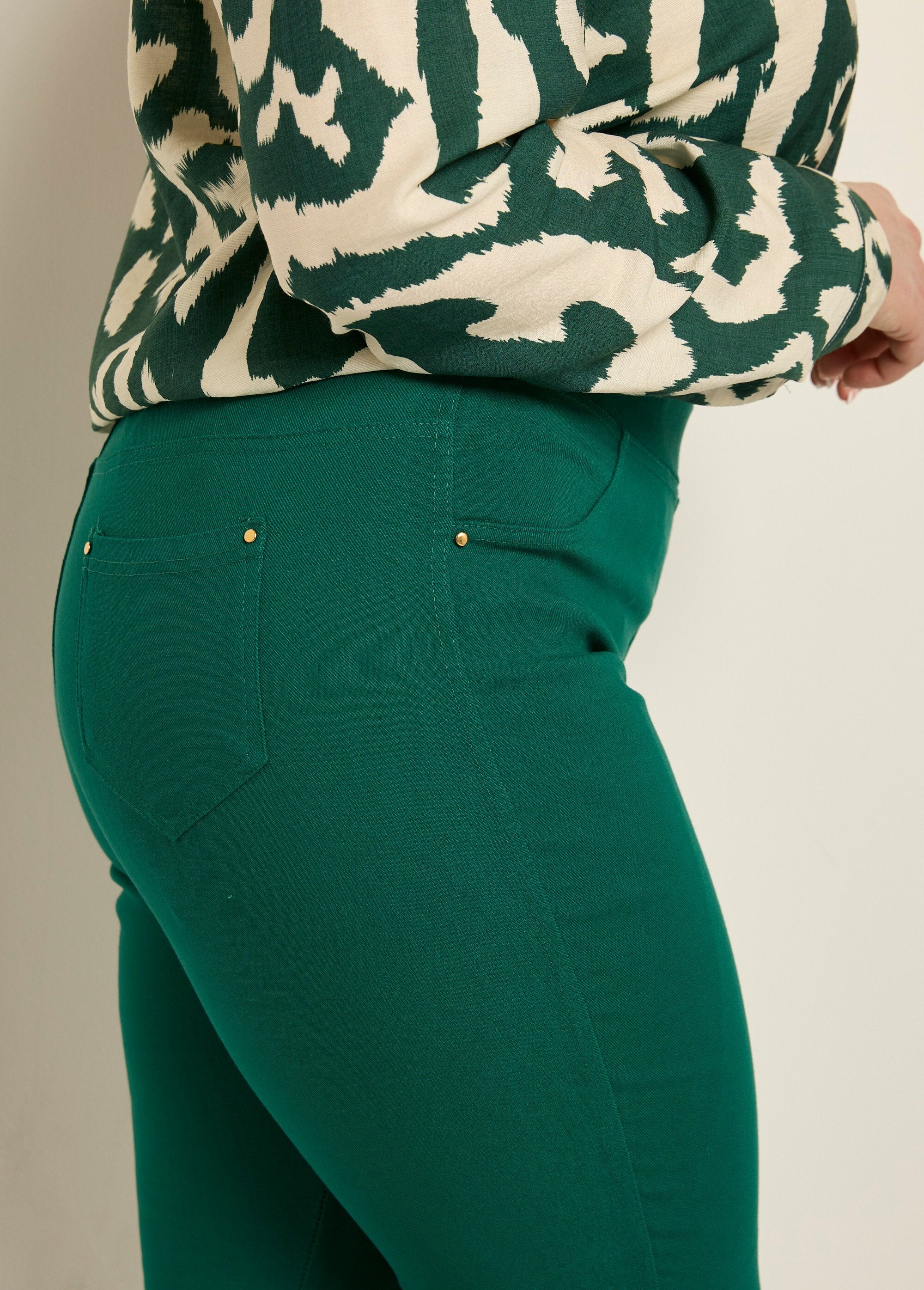 Pantalones_elásticos_con_cintura_elástica_Verde_DE1_curvy
