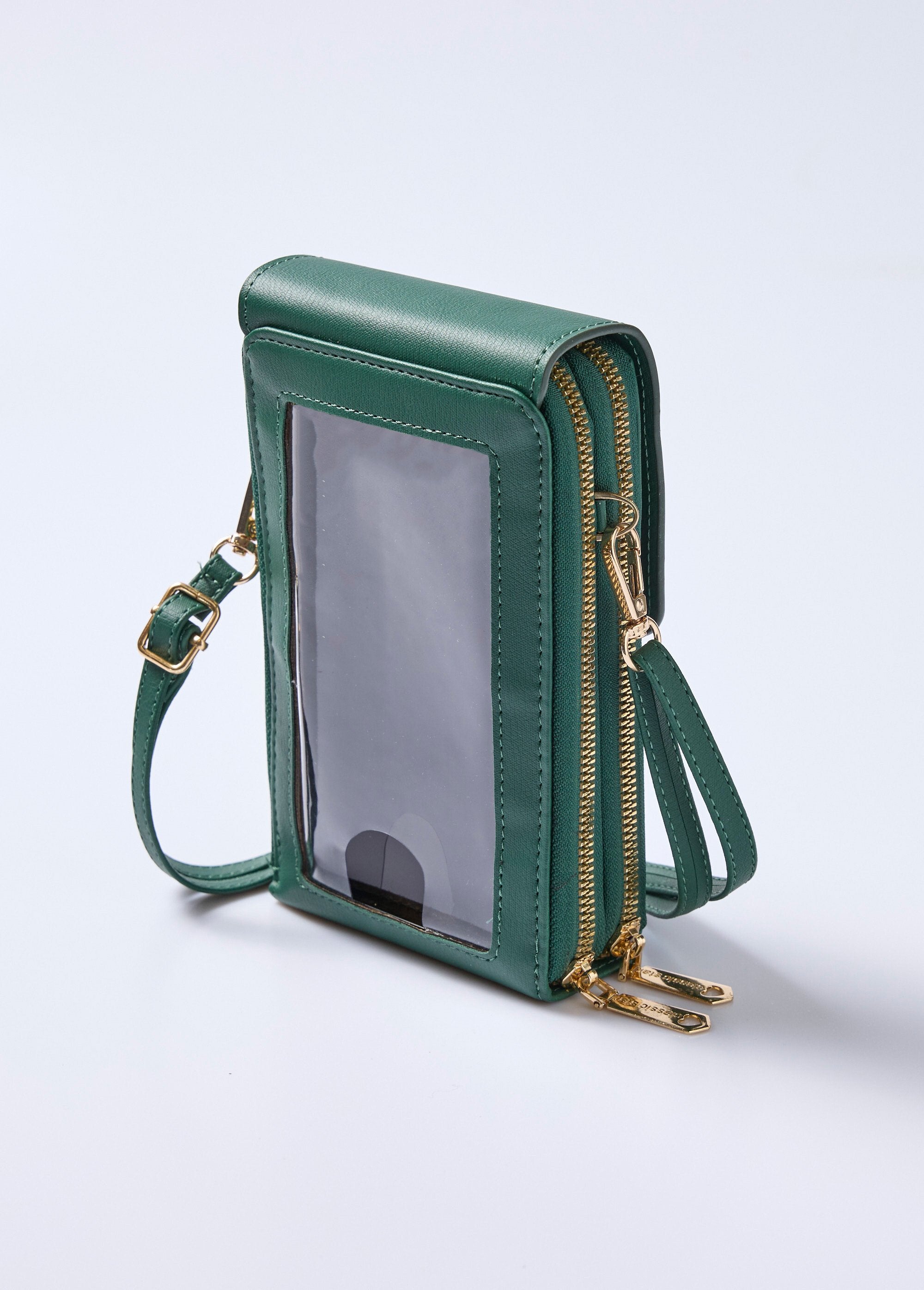 Bolsa_para_teléfono_de_piel_sintética_con_dos_compartimentos_Verde_DO1_slim