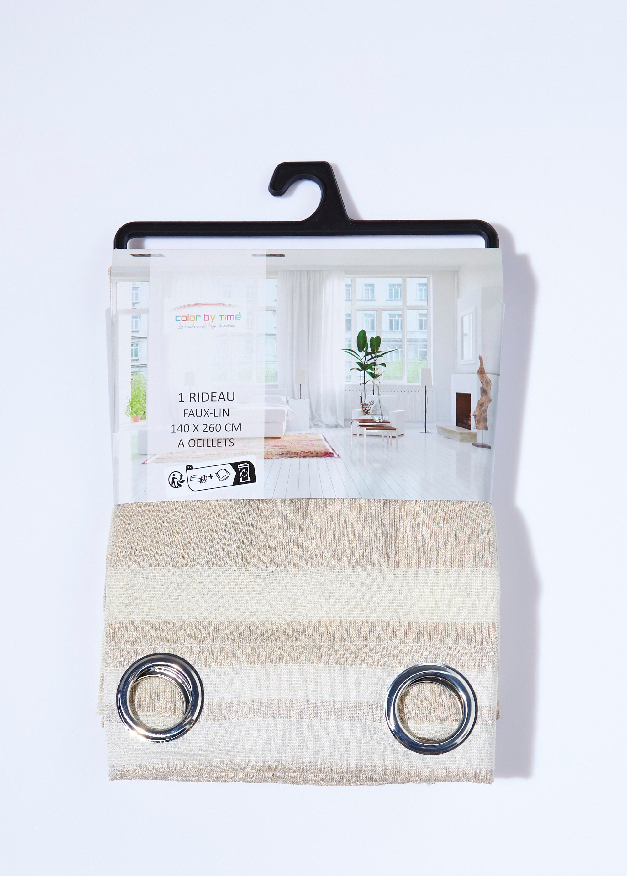 Cortina_de_un_solo_panel,_rayas_claras_y_brillantes._raya_beige_DE2_slim