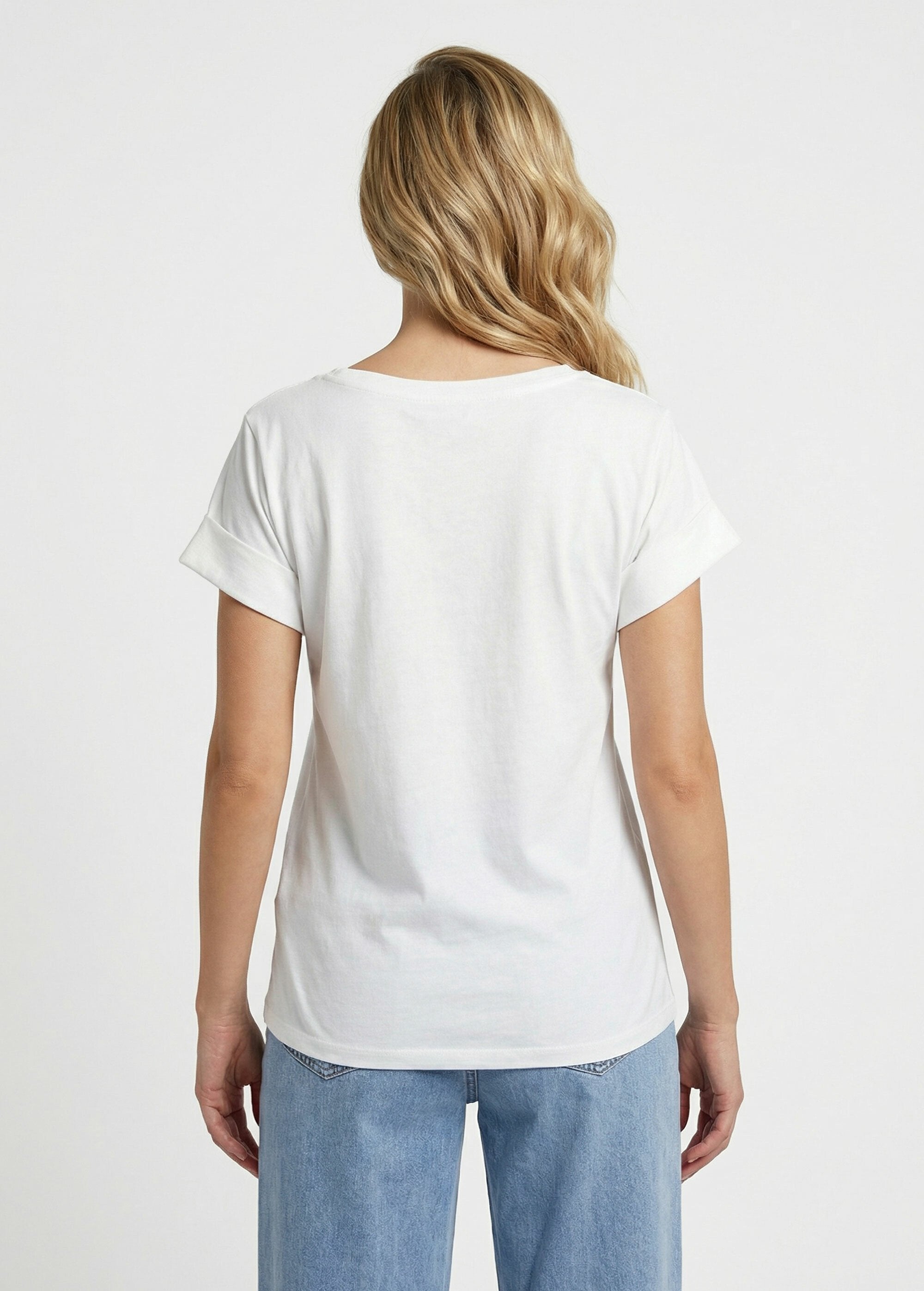 Camiseta_de_cuello_redondo_con_estampado_de_neón_Sunshine_Blanco_DO1_slim