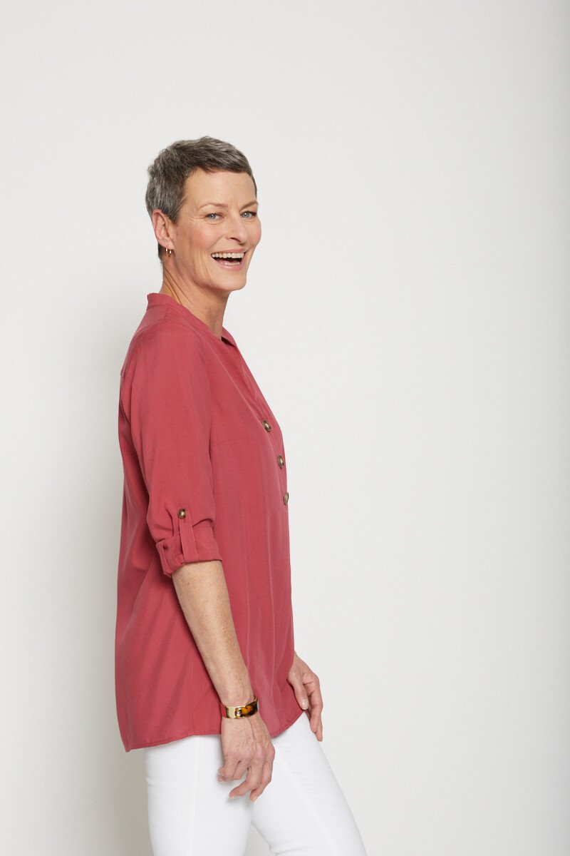 Túnica_larga_suelta_con_mangas_3/4._Tomette_DR1_slim