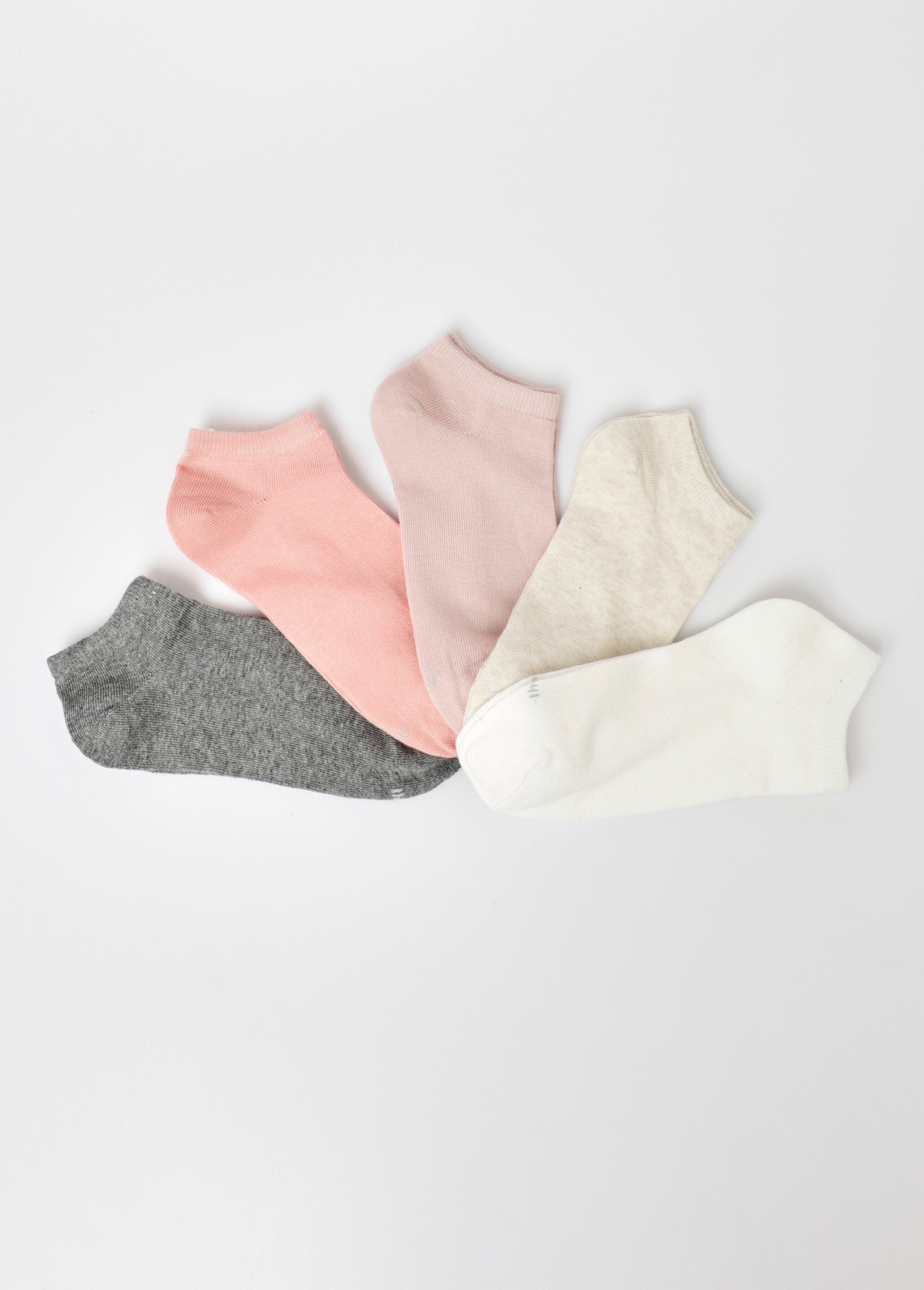 Pack_de_5_calcetines_tobilleros_bajos,_color_pastel_Rosa_surtido_FA1_slim