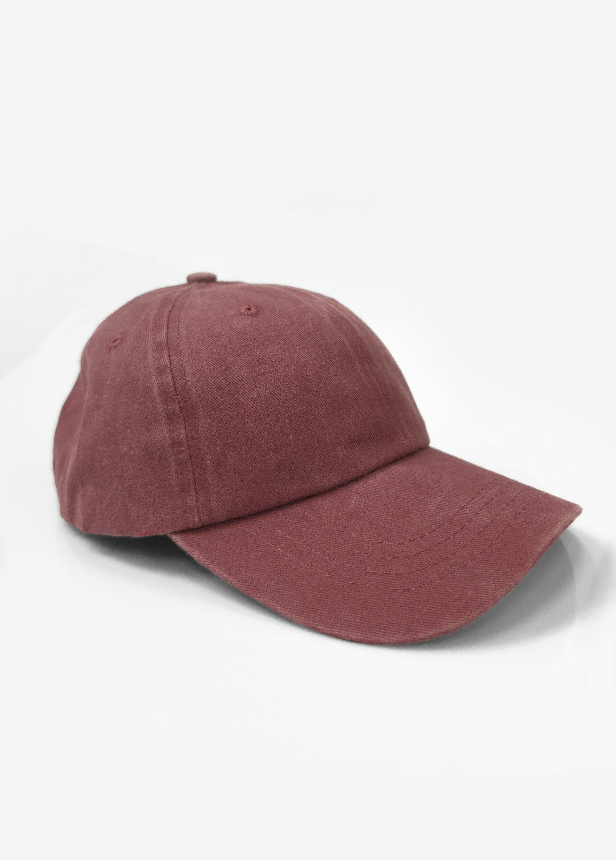 Casquette_en_pur_coton,_effet_blanchi_Bordeaux_FA1_slim