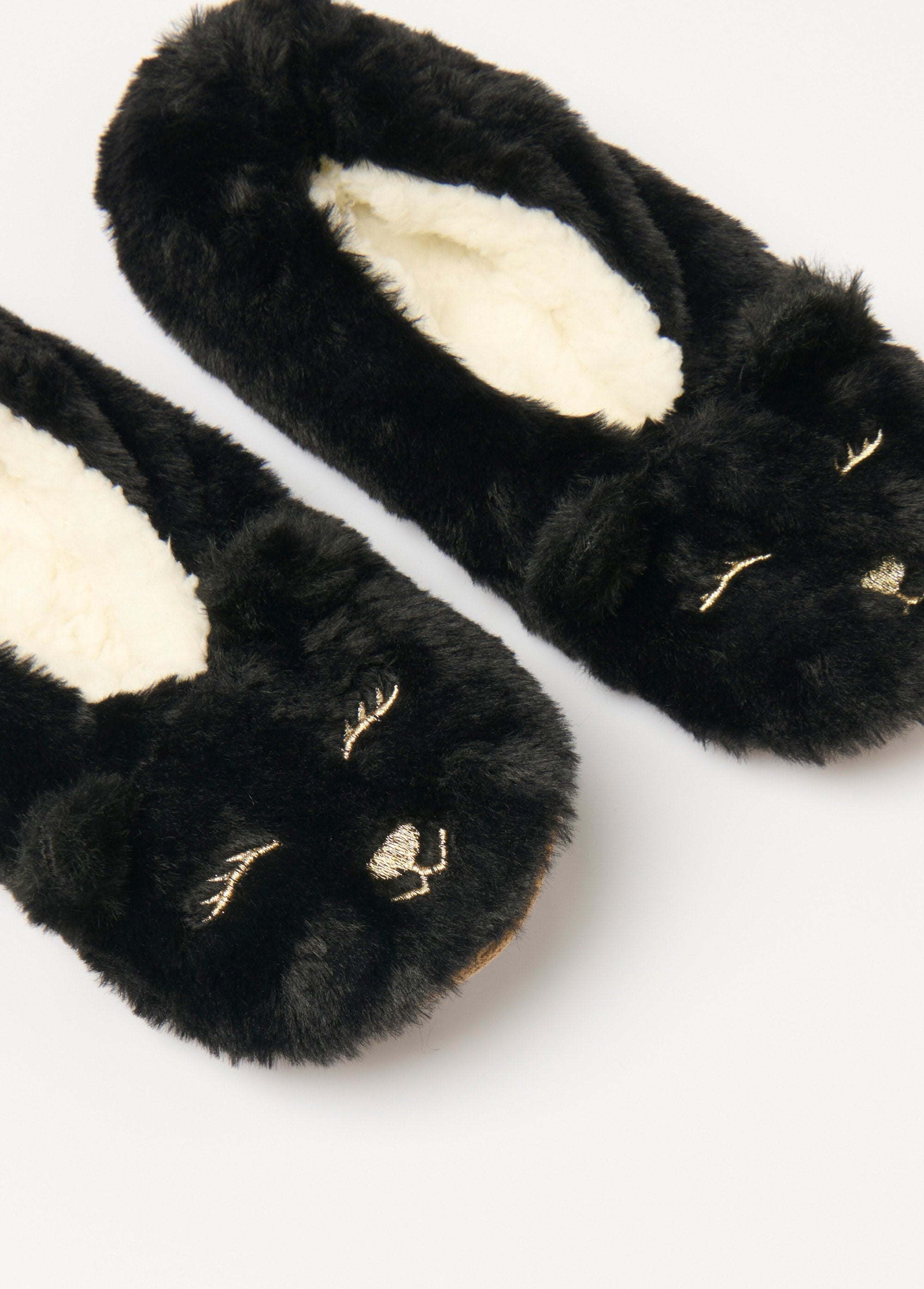 Chaussons_chauds_animal_fausse_fourrure_Noir_DE1_slim