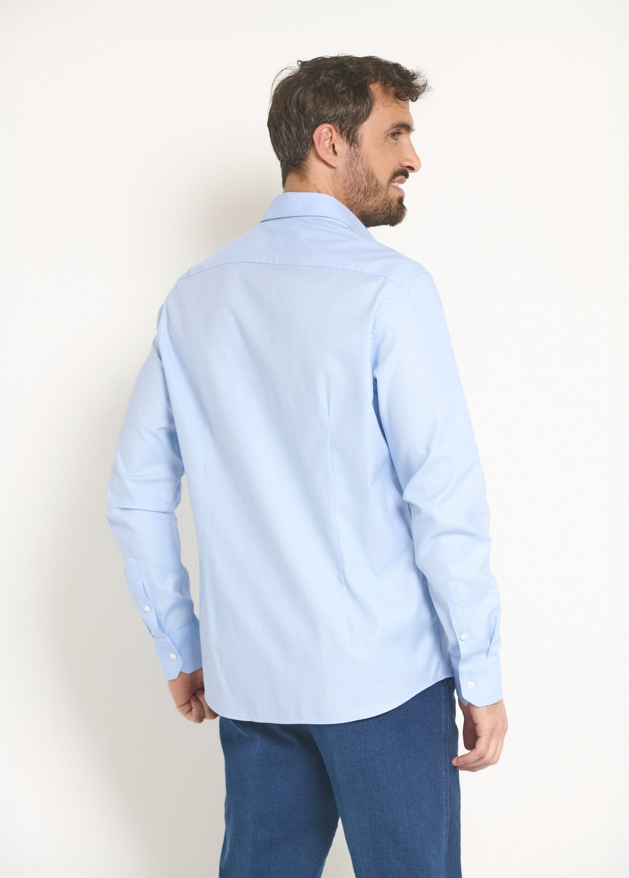 Camisa_elegante_de_algodón_con_cuello_semiitaliano_Cielo_azul_DO1_slim