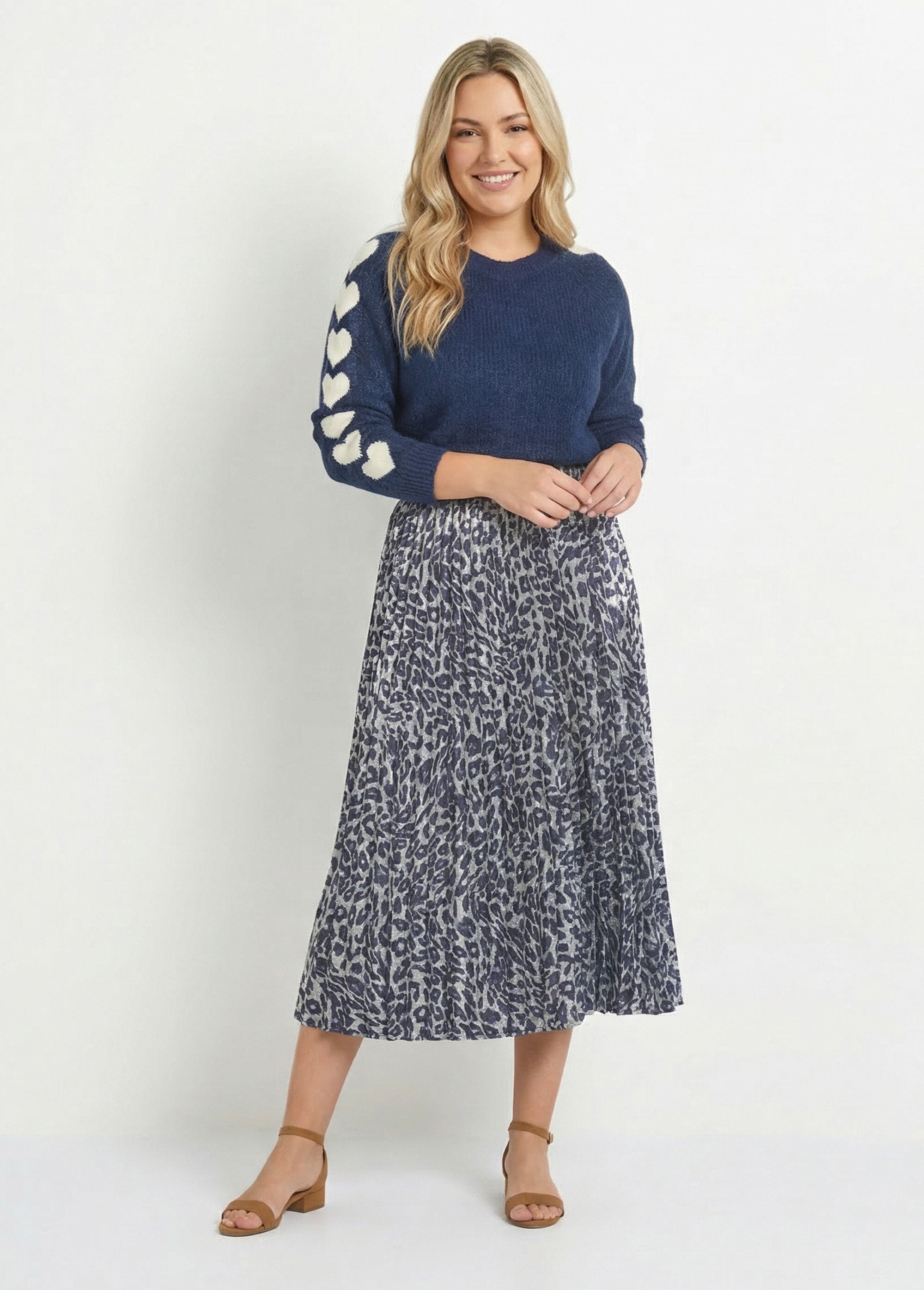 Falda_larga_plisada_con_estampado_de_leopardo_metalizado_Leopardo_SF1_slim