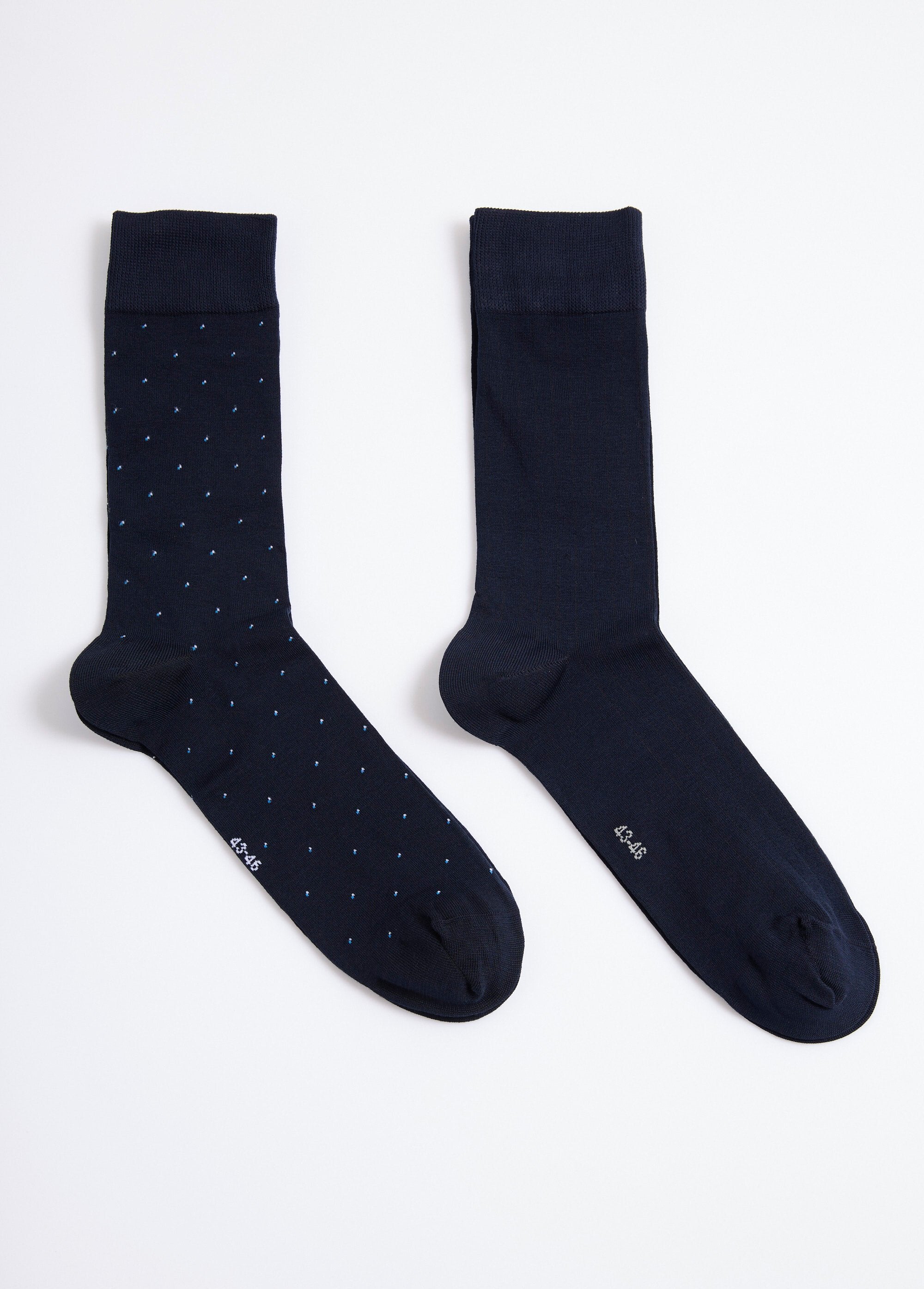 Pack_de_2_calcetines_de_lunares_y_canalé_Azul_DE1_slim