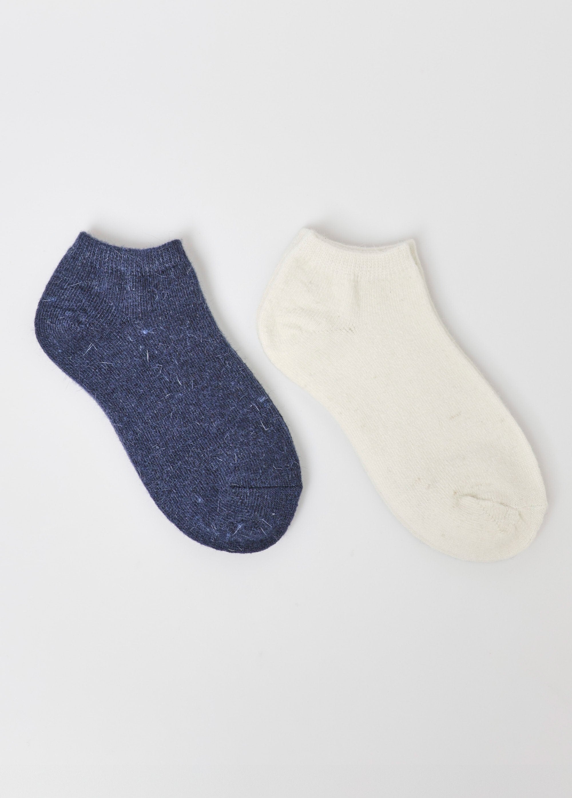 Pack_de_2_calcetines_bajos_de_lana,_cálidos._Blanco,_Blanca_DE1_slim