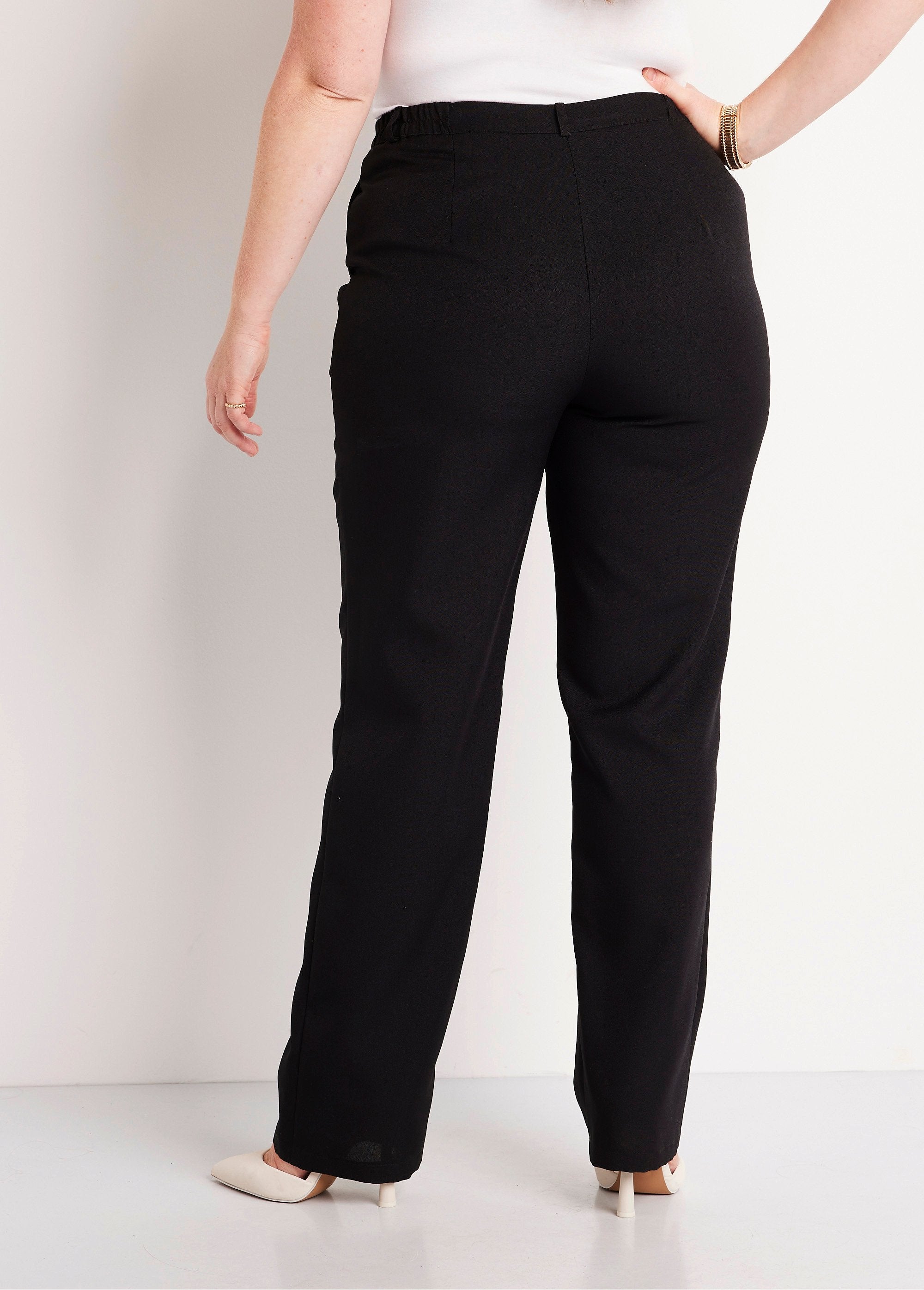 Pantalón_recto_liso_con_cintura_semielástica_Negro_DO1_curvy