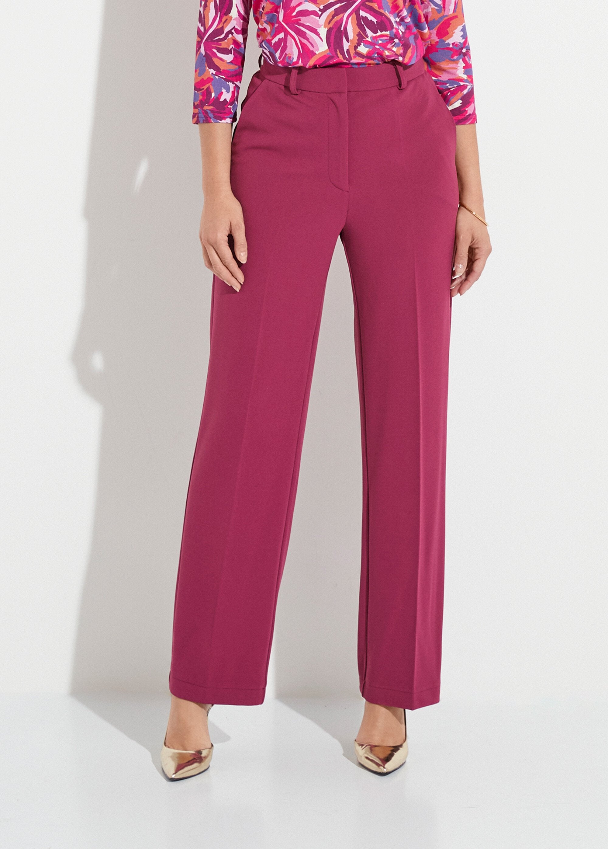Pantalon_fluide_large_maille_stretch_unie_Cassis_FA1_slim