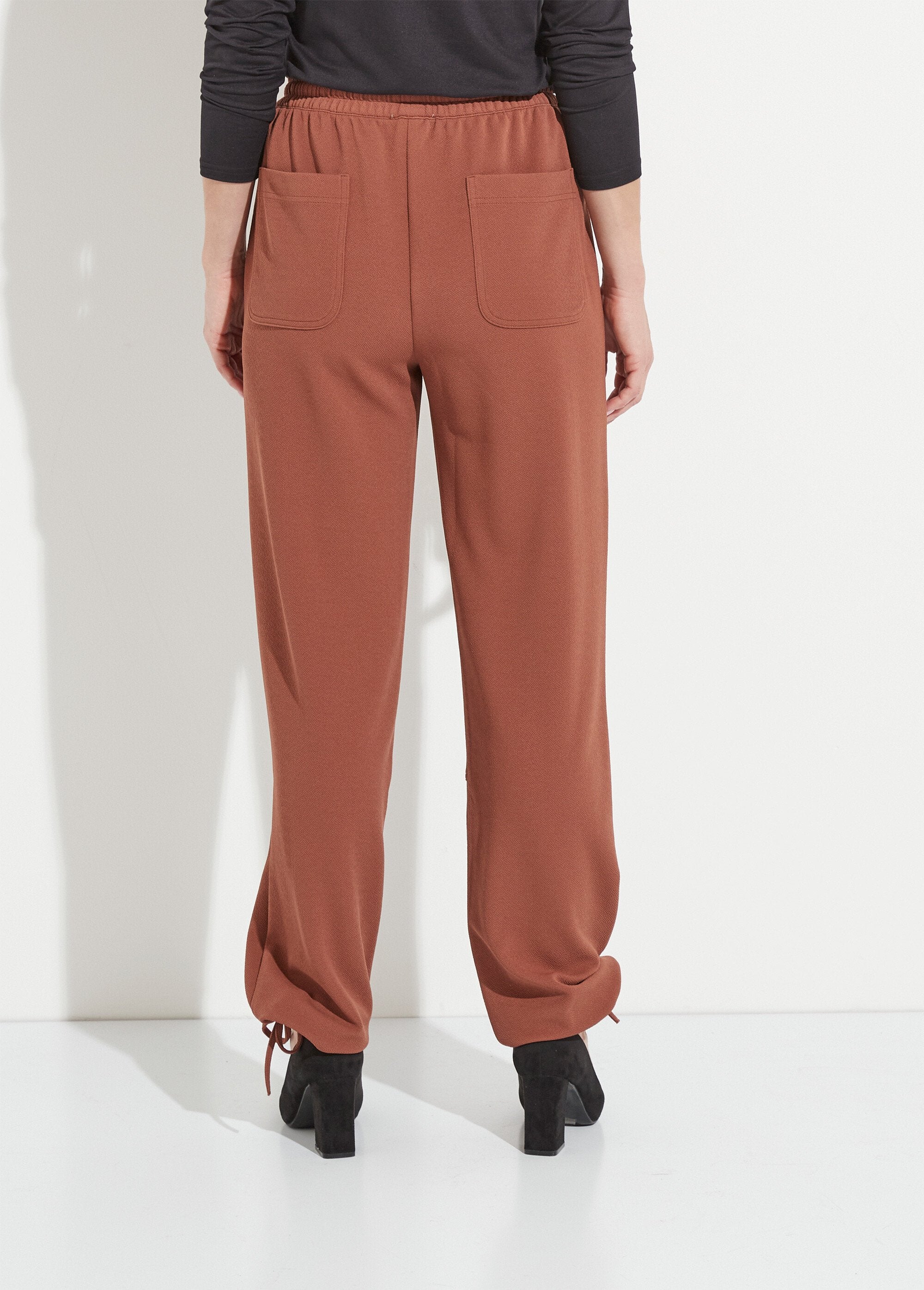 Pantalon_large_ceinture_élastiquée_maille_crêpe_unie_Marron_DO1_slim