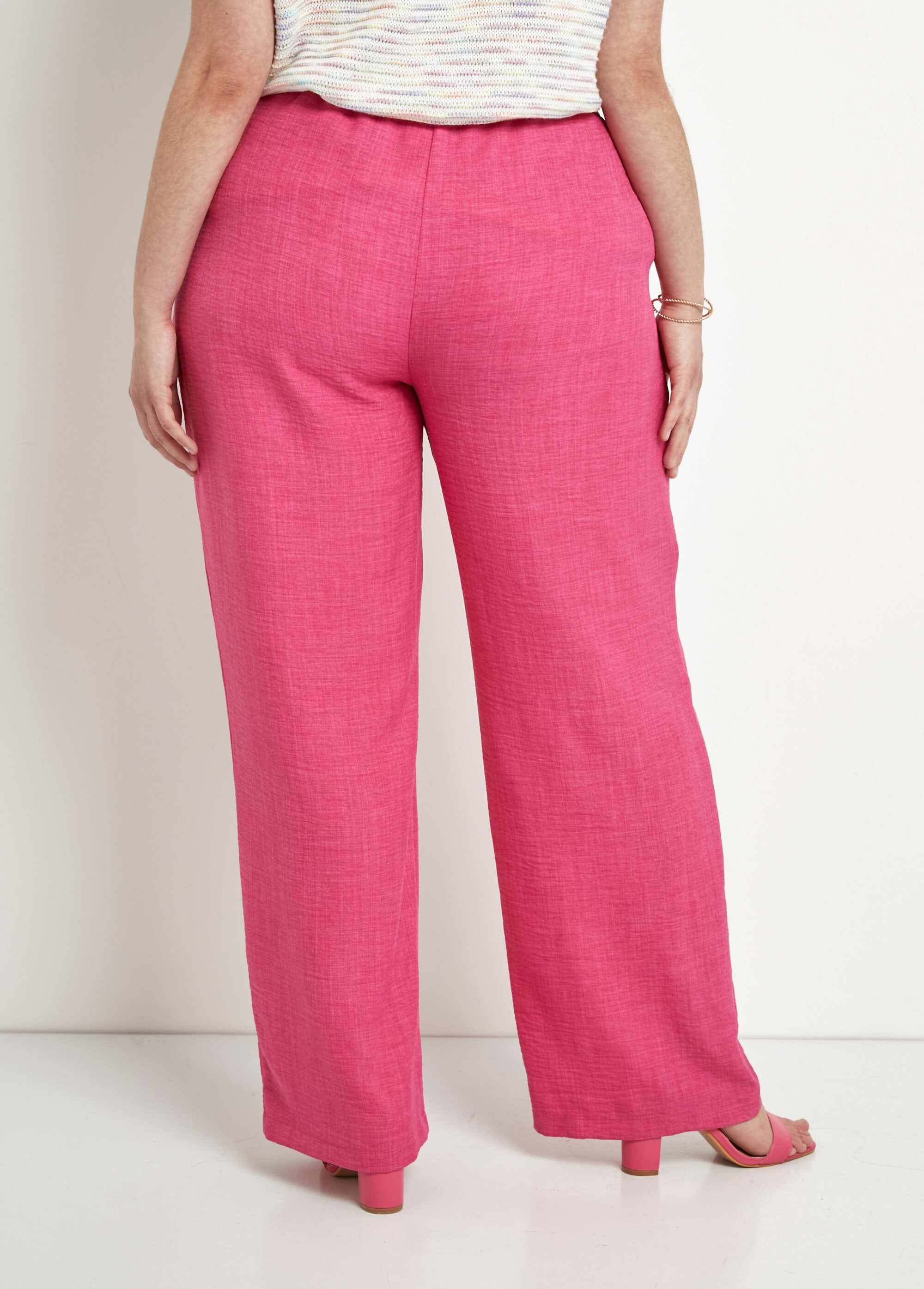 Pantalón_ancho_efecto_lino_con_cintura_semielástica_Rosa_DO1_curvy