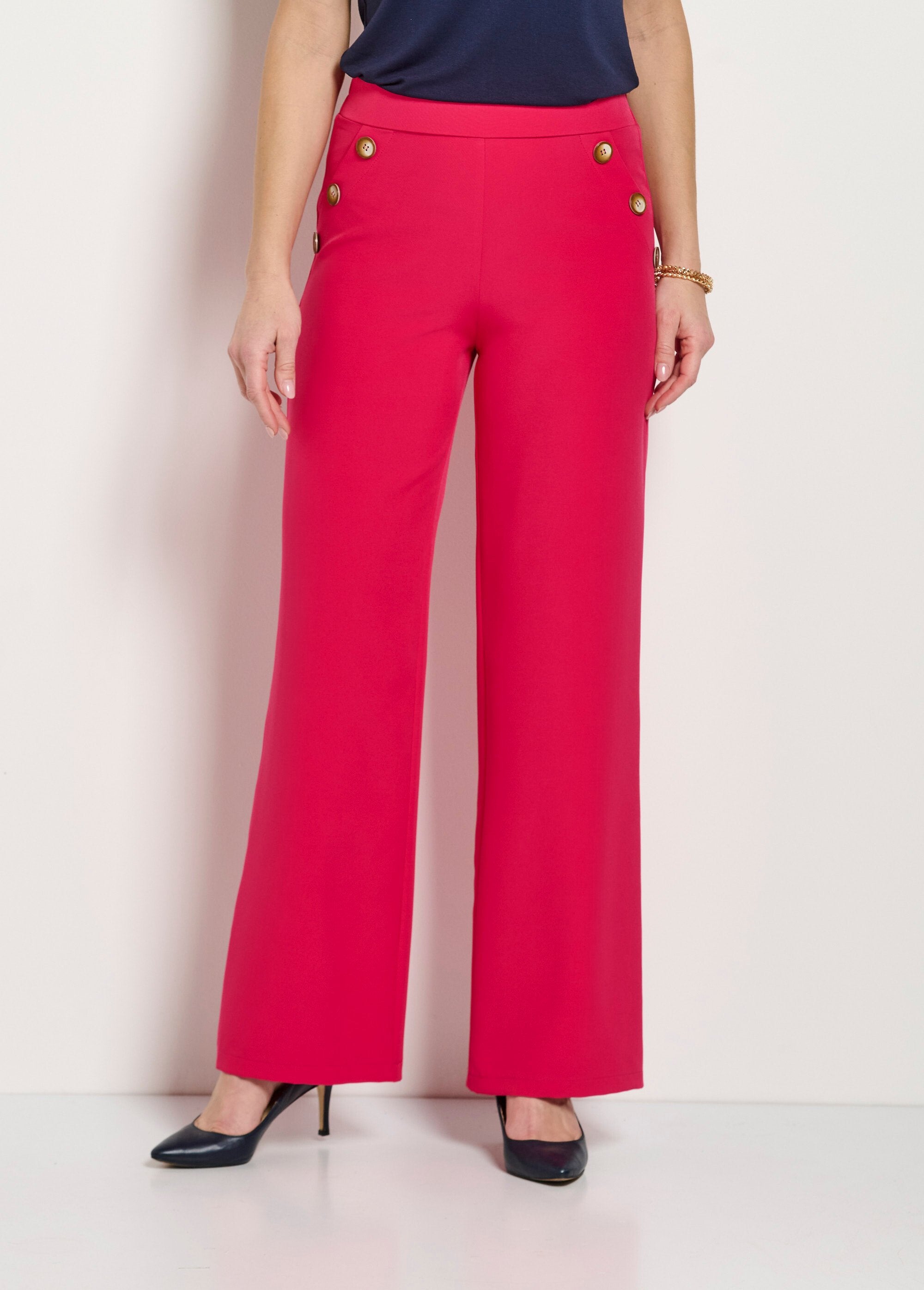 Pantalón_ancho_liso_con_cintura_semielástica_Fucsia_FA1_slim