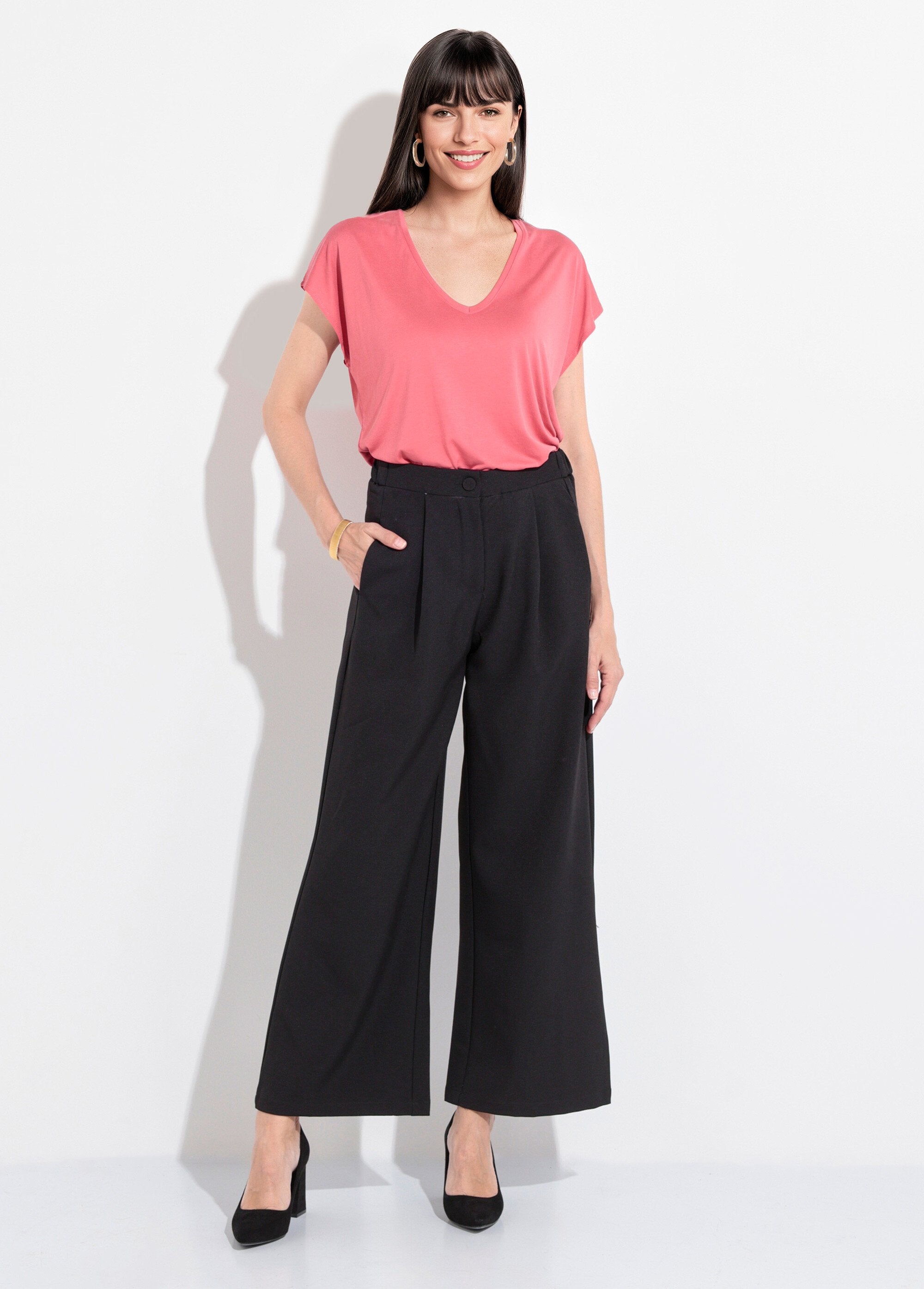 Pantalones_elásticos_fluidos_de_sastrería_Negro_SF1_slim