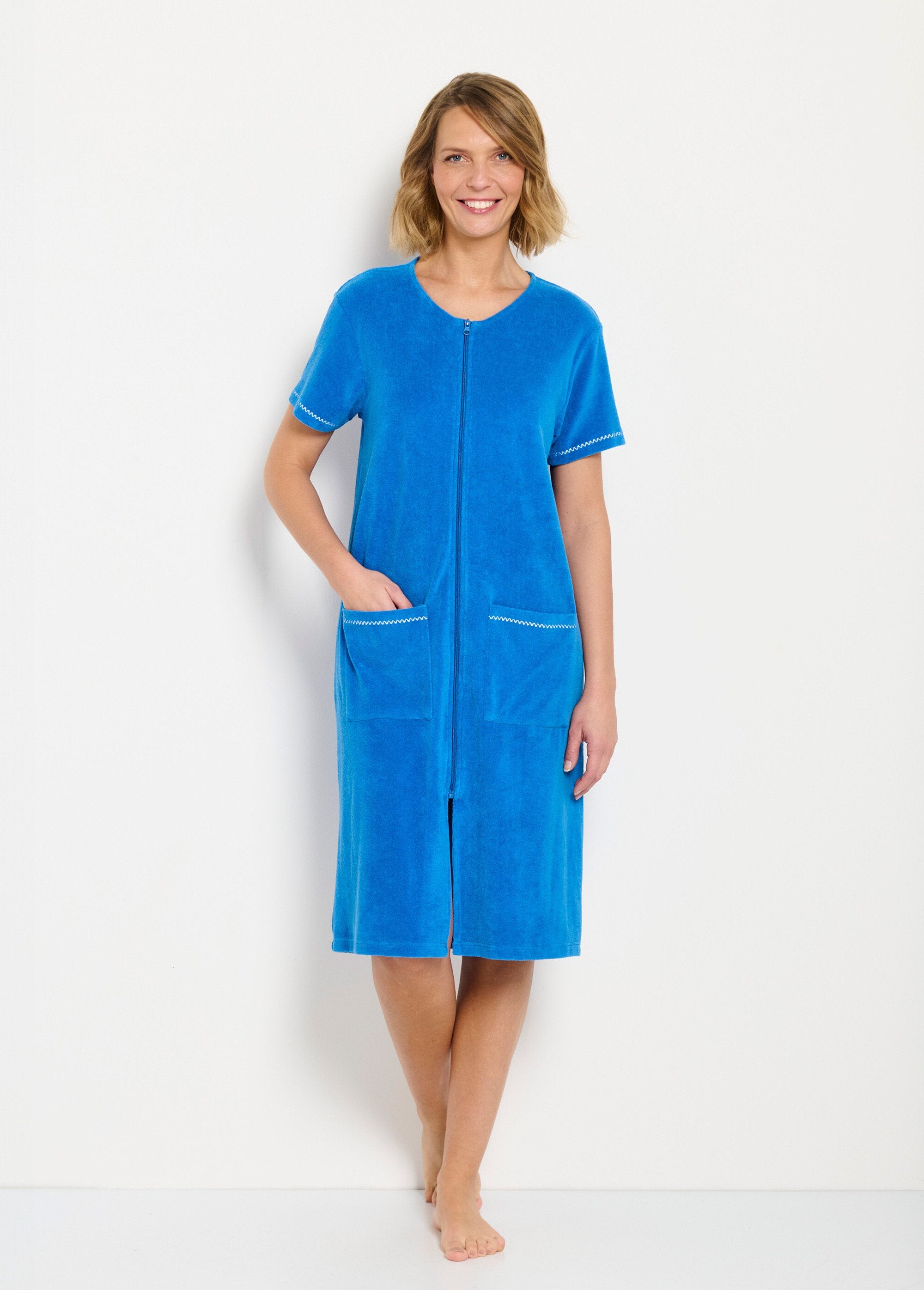 Albornoz_de_rizo_de_algodón_liso_con_cremallera_Azul_FA1_slim