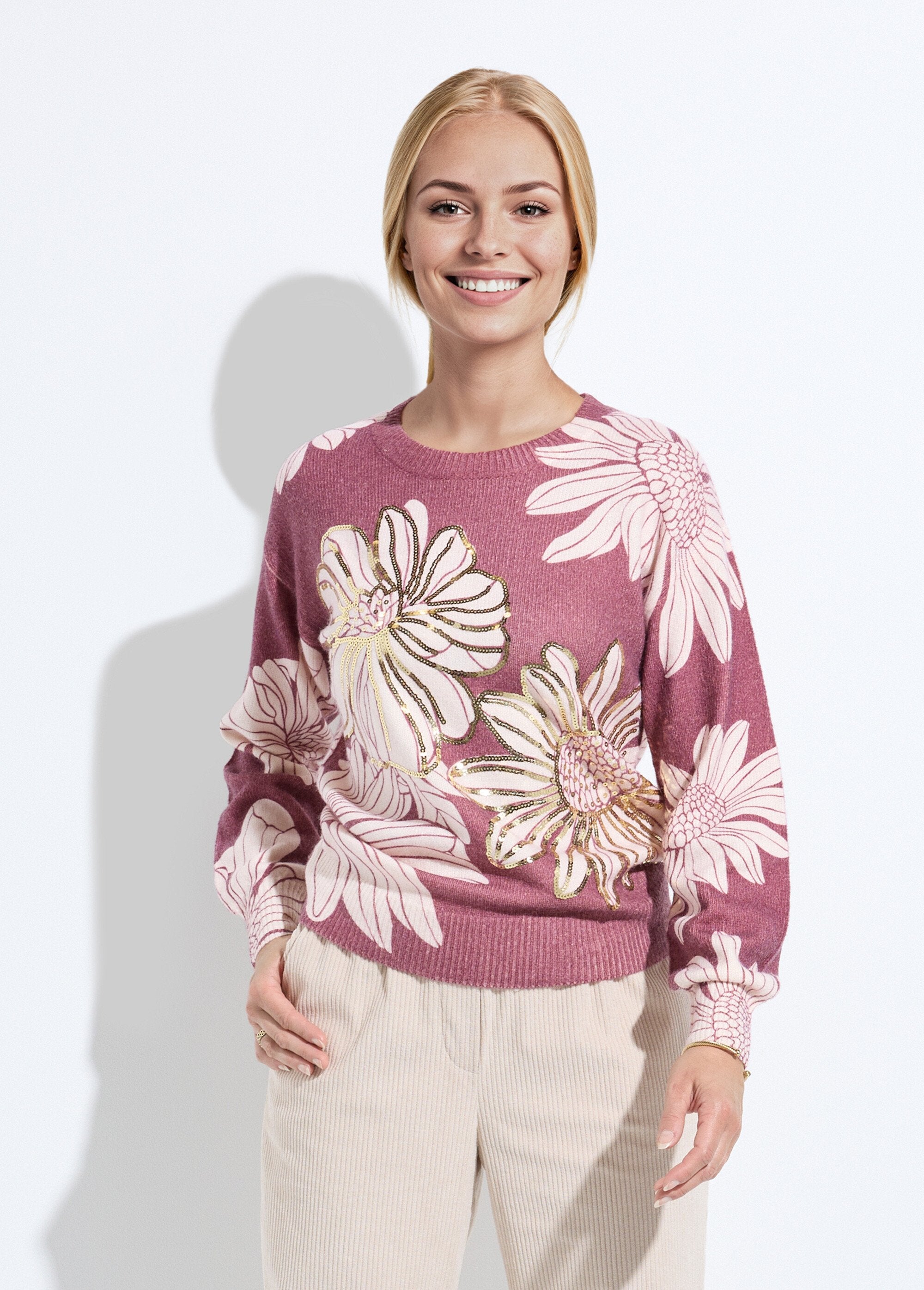 Suéter_fino_con_estampado_floral_y_lentejuelas_y_cuello_redondo._Granate_FA1_slim