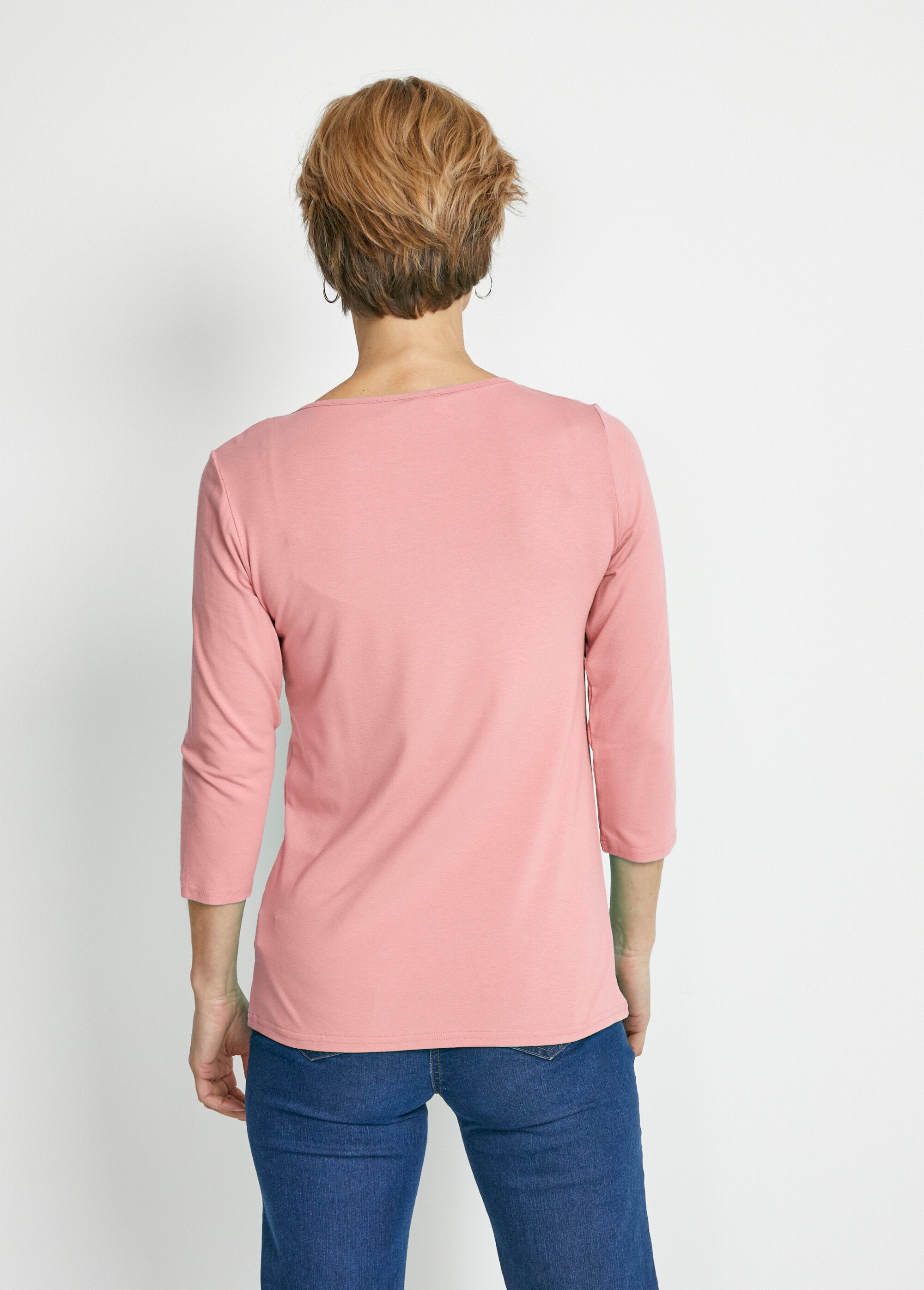 Camiseta_de_manga_3/4_con_tachuelas_Rosa_DO1_slim