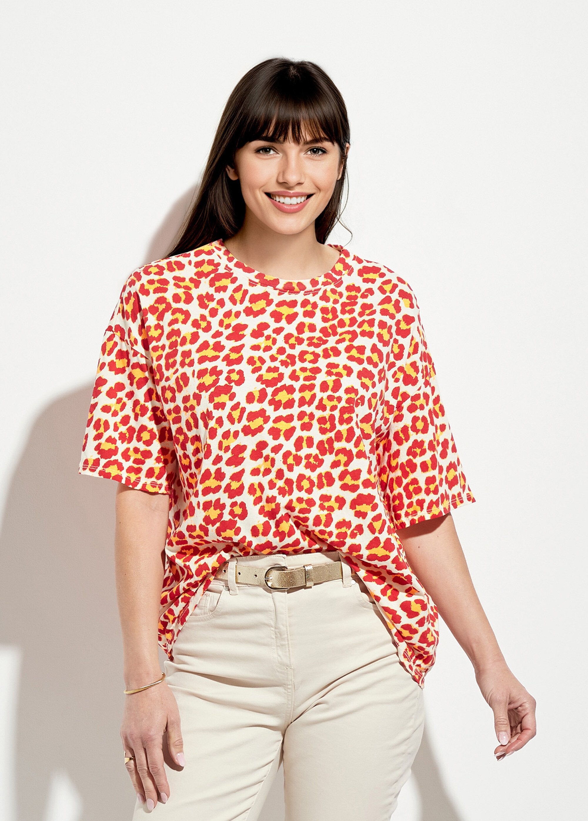 Camiseta_de_manga_corta_con_estampado_de_leopardo_neón_Rojo_y_naranja_FA1_slim